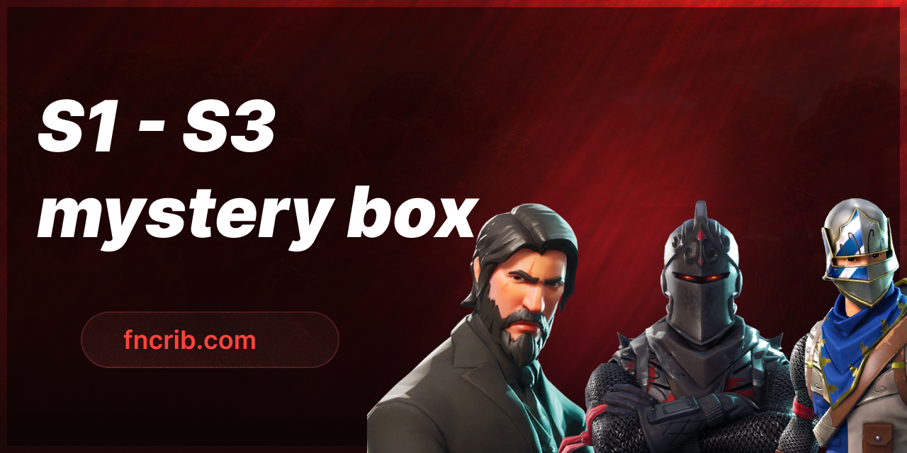 S1 - S3 Mystery box