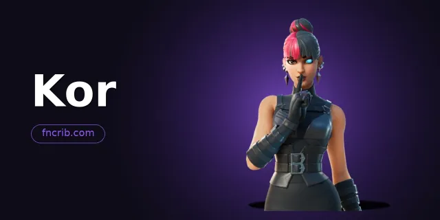 Kor, NFA Fortnite account