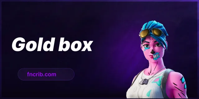 Gold Mystery box, NFA Fortnite account