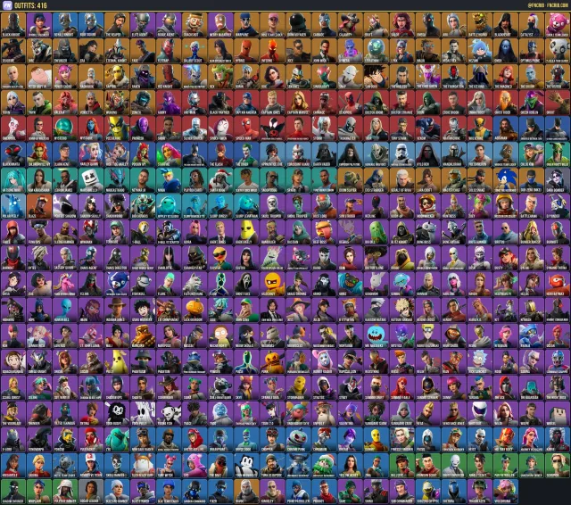 416 Skins, NFA Fortnite account