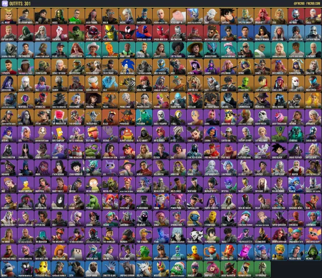 303 Skins, NFA Fortnite account