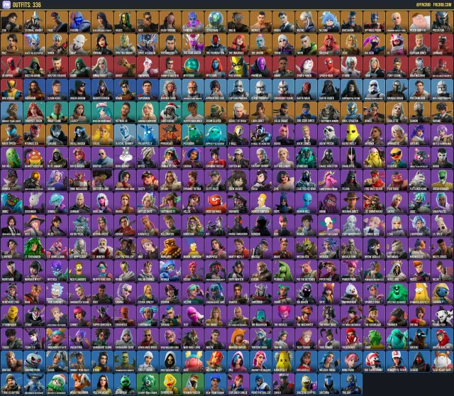 337 Skins, NFA Fortnite account