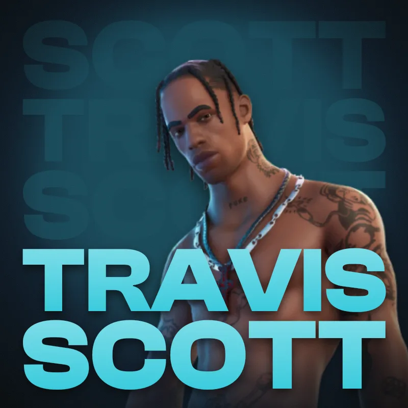 Travis scott, NFA Fortnite account