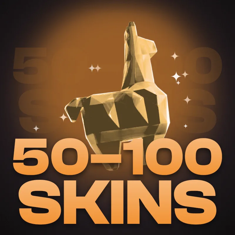 50 - 100 SKINS FA, full-access Fortnite account
