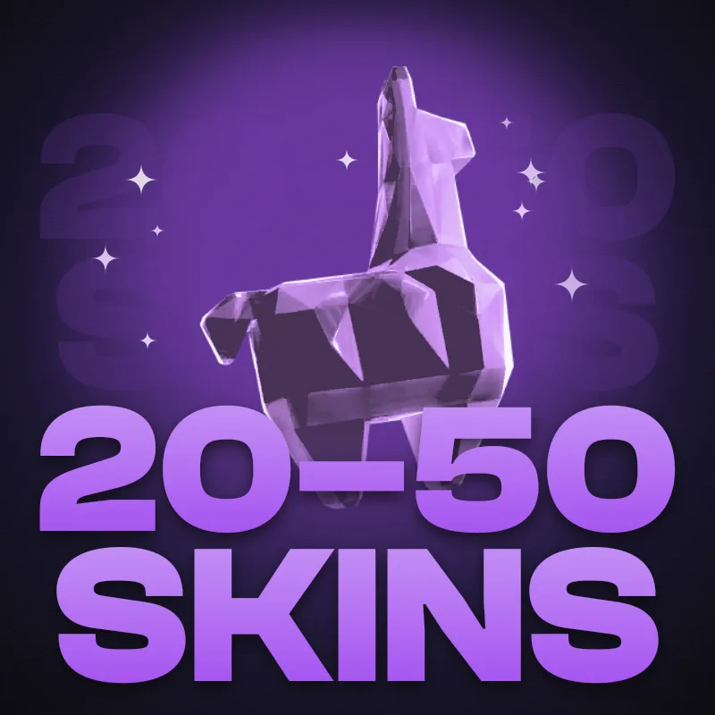 20 - 50 Skins FA, full-access Fortnite account