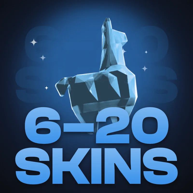 6 - 20 Skins FA, full-access Fortnite account