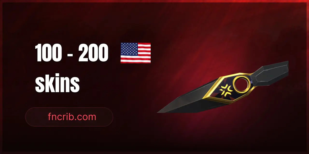 100 - 200 Skins | Mail Access | NA